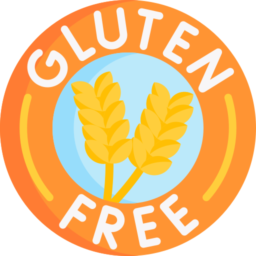 Logo pour confirmer que les produits Piaf sont sans gluten.